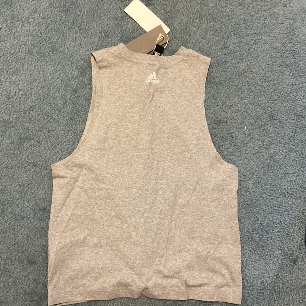 NWT size S Adidas tank top with knot - Picture 2 of 3